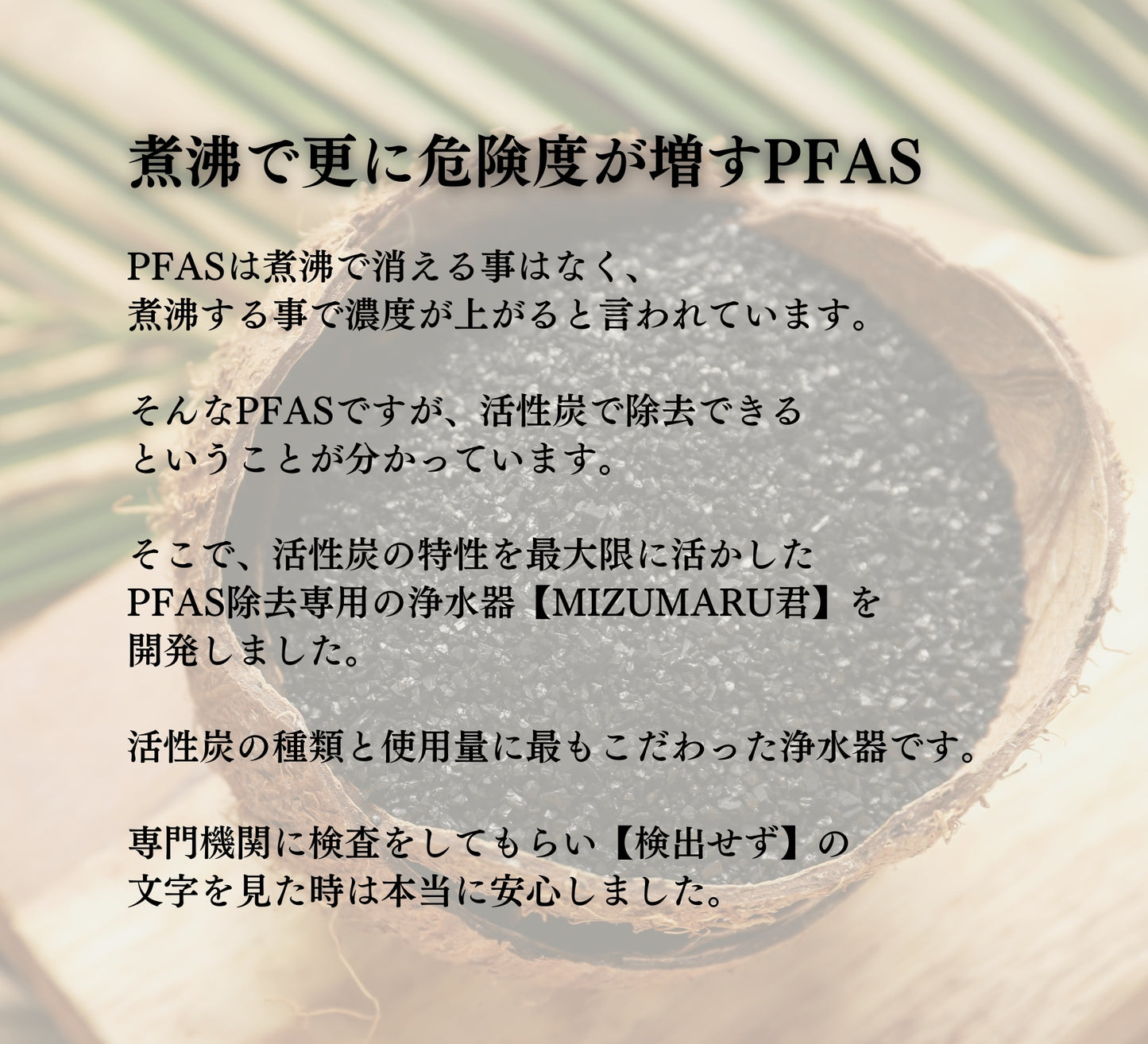 【PFAS除去専用】アンダーシンク浄水器 MIZUMARU君