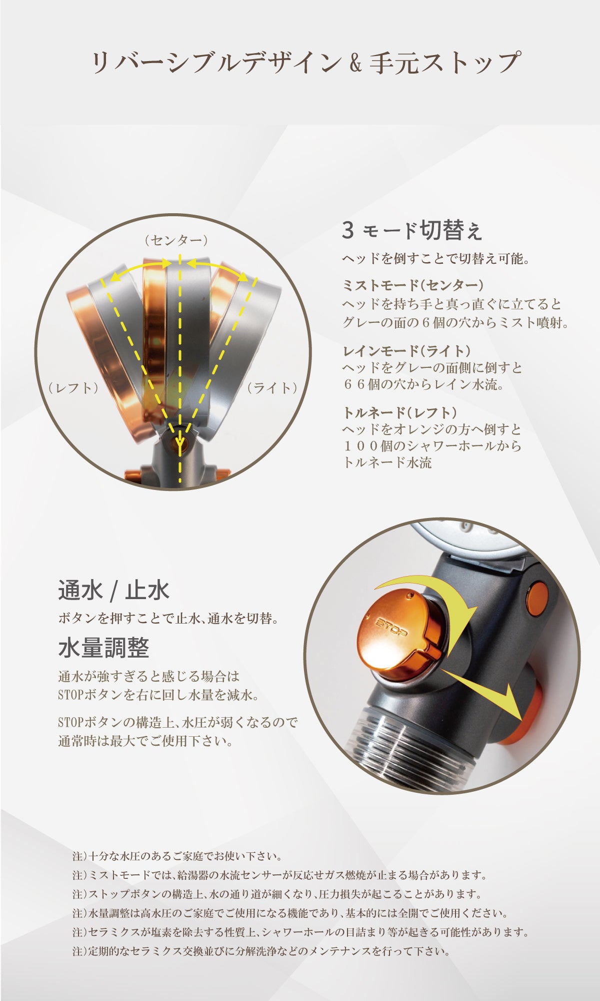美容系シャワーヘッド タイタン【TITAN】